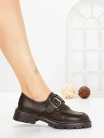 Pantofi Casual Dama 77-653 BROWN | CM