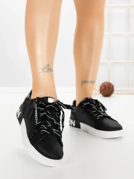 Pantofi Sport Dama 21-Q110 BLACK | GALLEVANI
