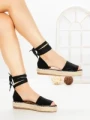 Sandale Dama cu Platforma G1738 BLACK | GALLEVANI