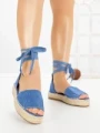Sandale Dama cu Platforma G1738 BLUE | GALLEVANI