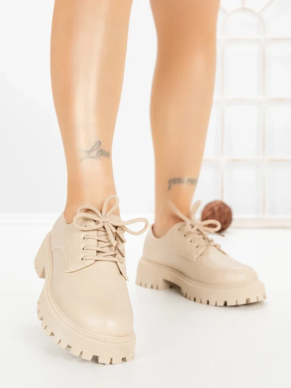 Pantofi Casual Dama PP-9 BEIGE | EMAS