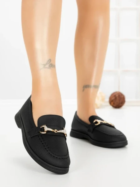 Pantofi Casual Dama EE-21 BLACK | EMAS