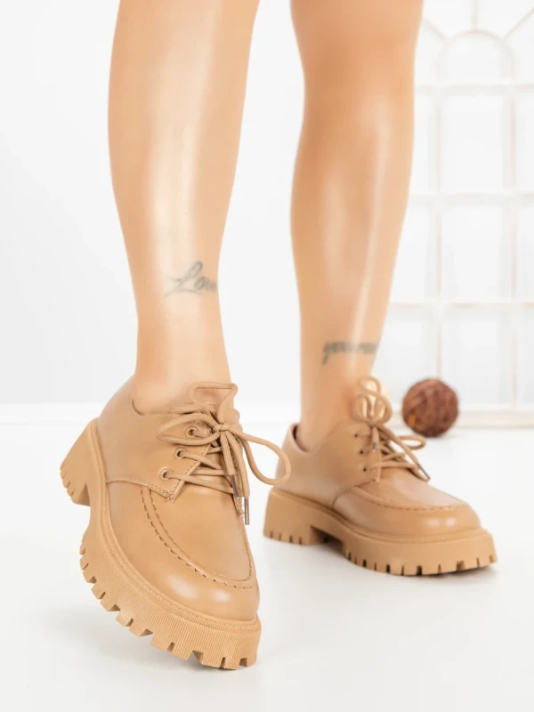 Pantofi Casual Dama PP-8 KHAKI | EMAS