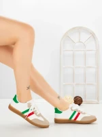 Pantofi Sport Dama LA-79 RED-GREEN | ANDERINA