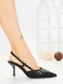 Pantofi Stiletto 13GB-22 BLACK | CINK ME