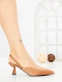 Pantofi Stiletto 88106 KHAKI | GOWIN