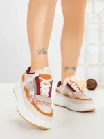Sneakers Dama 24009 KHAKI | GOWIN
