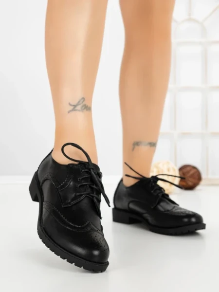 Pantofi Casual Dama J3 BLACK | VIVIRICH