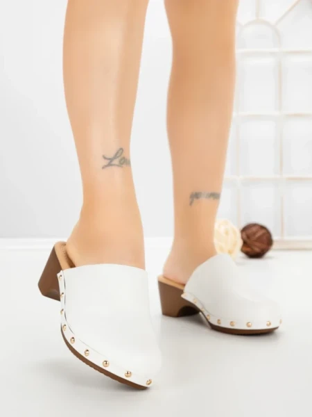 Pantofi Casual Dama Z8802 WHITE | VIVIRICH