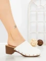 Pantofi Casual Dama Z8802 WHITE | VIVIRICH