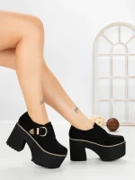 Pantofi Casual Dama 8601N NEGRO | STEPS HIGHER