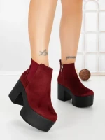 Ghete Dama cu Platforma 8653B BURDEOS | STEPS HIGHER