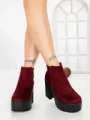Ghete Dama cu Platforma 8657B BURDEOS | STEPS HIGHER