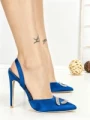 Pantofi Stiletto P-1280 ROYAL BLUE | STEPHAN