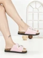 Papuci Dama cu Talpa Joasa WSL-200 PINK | STEPHAN
