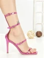 Sandale Dama cu Toc Subtire UC-118 FUCHSIA | STEPHAN