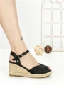 Sandale Dama cu Platforma XG-15 BLACK | STEPHAN