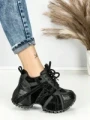 Pantofi Sport Dama cu Platforma 3602 BLACK | MEI