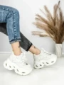Pantofi Sport Dama cu Platforma 3606-1 WHITE | MEI