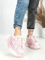 Pantofi Sport Dama din piele naturala 719-2 PINK | PANTOFUL