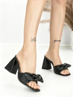 Papuci Dama cu Toc BE-9021 BLACK | BEUE SHOES