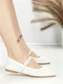 Balerini Dama J-277 WHITE | CHERIE