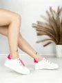 Sneakers Dama HY-285 WHITE-FUCHSIA | ABLOOM