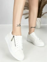 Sneakers Dama BK-56-4 ALL WHITE | ABLOOM
