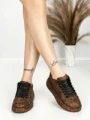 Sneakers Dama 6WL1 BROWN-LEOPARD | MEI