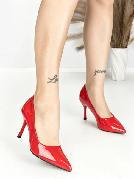 Pantofi Stiletto 3AXKK201 RED | MEI