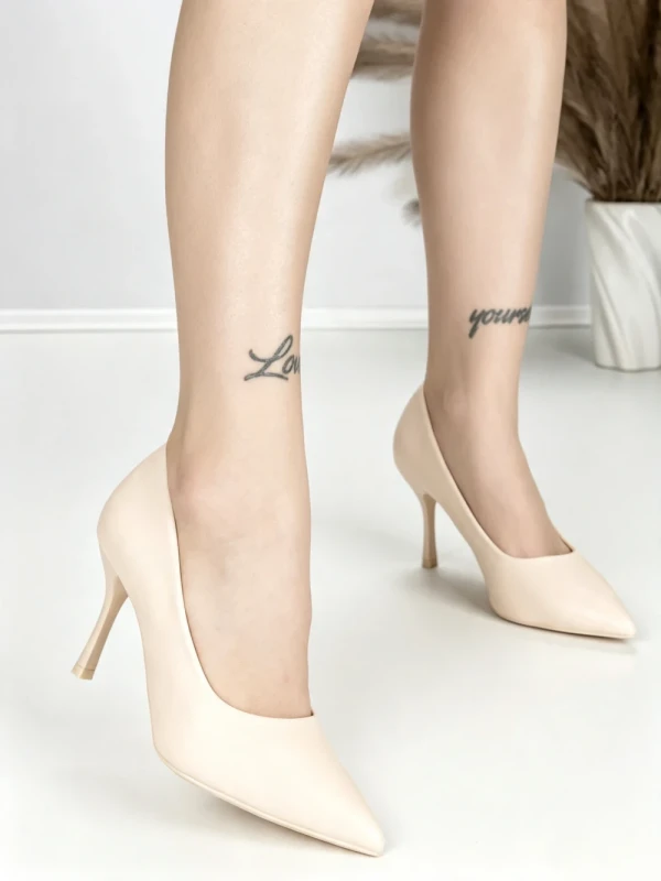 Pantofi Stiletto 3AXKK201 BEIGE | MEI
