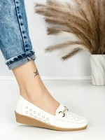 Pantofi Casual Dama JM079 BLANCO | ANNALISE