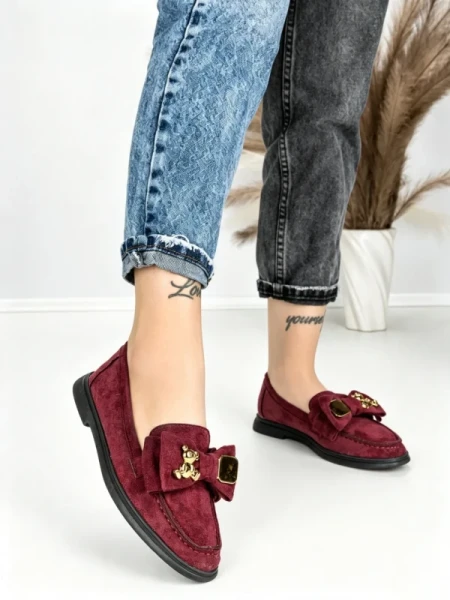 Pantofi Casual Dama JM281S BURDEOS | ANNALISE