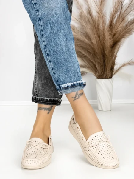 Pantofi Casual Dama JM153Q TAUPE | ANNALISE