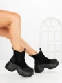 Ghete Dama cu Platforma 7780-30C BLACK | MEI
