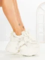 Pantofi Sport Dama cu Platforma 6166-273 WHITE | MEI