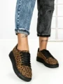 Sneakers Dama 6XJ5 BROWN-LEOPARD | MEI