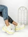 Pantofi Sport Dama cu Platforma 7917-129 YELLOW | MEI