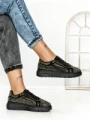 Sneakers Dama 6XJ5 BLACK-GUN | MEI