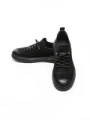 Pantofi Casual Barbati din piele naturala F695 BLACK | ADVANCER
