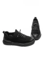 Pantofi Casual Barbati din piele naturala F695 BLACK | ADVANCER