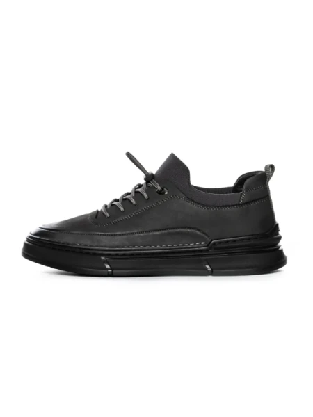 Pantofi Casual Barbati din piele naturala F695 GREY | ADVANCER