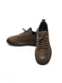 Pantofi Casual Barbati din piele naturala F695 COFFEE | ADVANCER
