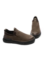Pantofi Casual Barbati din piele naturala F697 COFFEE | ADVANCER