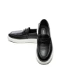Pantofi Casual Barbati din piele naturala 5390 BLACK | ADVANCER