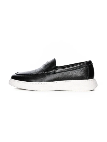 Pantofi Casual Barbati din piele naturala 5390 BLACK | ADVANCER