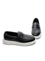 Pantofi Casual Barbati din piele naturala 5390 BLACK | ADVANCER