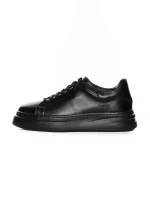 Pantofi Casual Barbati din piele naturala 5388 BLACK | ADVANCER