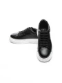 Pantofi Casual Barbati din piele naturala 5388 BLACK-WHITE | ADVANCER