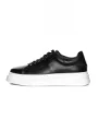 Pantofi Casual Barbati din piele naturala 5388 BLACK-WHITE | ADVANCER
